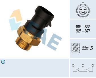 FAE Termocontatto ventola radiatore 37900 37900 Termocontatto ventola radiatore FAE KIA PREGIO costo