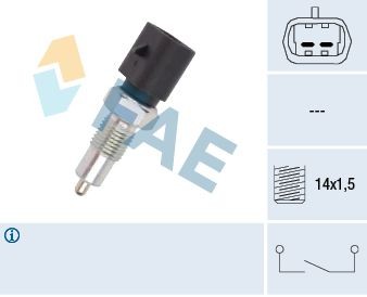 FAE Spínač cúvacích svetiel 40480 Spínač cúvacích svetiel FAE Fiat PALIO 40480