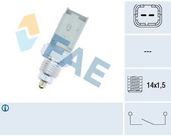 FAE Interruptor, luz de marcha-atrás 40491 FAE 40491 Interruptores de la luz de marcha atrás Toyota Land Cruiser 100 originais preço