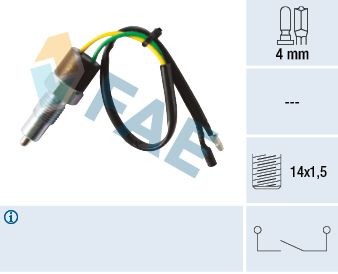 FAE Kontakt, baklygte 40580 FAE 40580 originale Civic III Baklyskontakt hvad koster