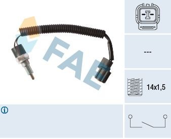 FAE Kontakt, baklygte 40585 FAE 40585 originale Honda Accord VII CP Baklyskontakt hvad koster