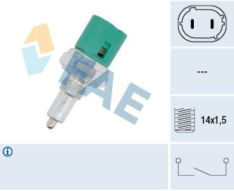 FAE Διακόπτης, φώτα όπισθεν 40600 FAE 40600 Βαλβίδα όπισθεν Renault Megane LA τιμες