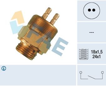 FAE Spínač cúvacích svetiel 40610 Spínač cúvacích svetiel FAE GLK 40610 lacné