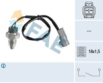 Achteruitrijschakelaar FAE 40848 FAE 40848 Schakelaar achteruitrijlicht Citroën C1 2009