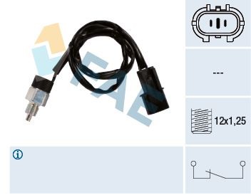 FAE Spínač cúvacích svetiel 41246 Spínač cúvacích svetiel Hyundai MX 41246 FAE