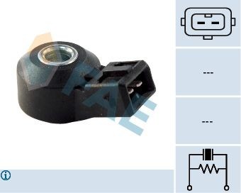 FAE Sensor de detonação 60100 60100 Sensor de detonação FAE FIAT STILO