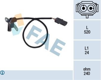 FAE Andur, hooratas 79024 Nukkvõlli asendi andur FAE KOLEOS 79024 odav