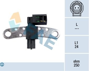 Sensor de rotações, gestão do motor FAE 79028 FAE 79028 Sensor da cambota RENAULT TRAFIC 1999
