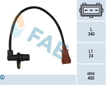 FAE Impulsgiver, svinghjul 79033 FAE 79033 Impulsgiver, svinghjul PEUGEOT 205 II Hatchback 1.8 XDT 79 HK 1995