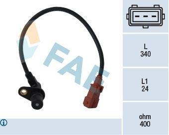 FAE Impulsgever, vliegwiel 79034 FAE 79034 Impulsgever, vliegwiel PEUGEOT 205 II Hatchback 1.8 TD 78 Pk 1991