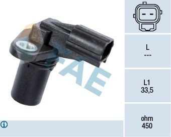 FAE Varvtalssensor, motorhantering 79088 Kamaxelgivare Mazda GY 79088 FAE