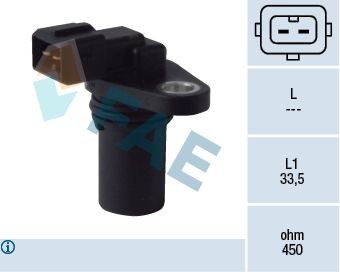 FAE Sensor de rotações, gestão do motor 79092 Gerador de impulsos cambota LAND ROVER FAE 79092