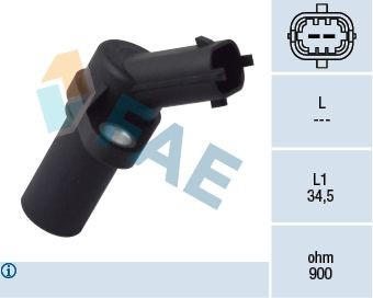 FAE Impulssianturi, kampiakseli 79093 79093 FAE Kampiakselin asentotunnistin NISSAN QASHQAI