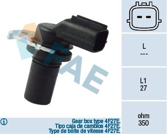 FAE Toerentalsensor, automatische aandrijving 79136 Citroën AX Toerentalsensor versnellingsbak FAE 79136
