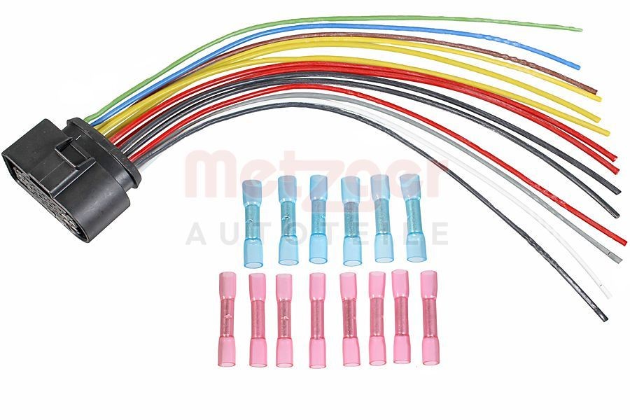 METZGER Kit de reparação de cabos, farol principal 2324280 Farol de estrada METZGER BMW Série 7 2324280