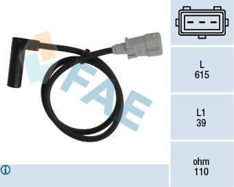 FAE Sensor, tändningsimpuls 79153 FAE 79153 Sensor, tändningsimpuls PEUGEOT 205 II Hatchback 1.2 64 hk 1987