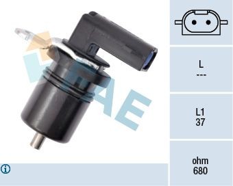 Sensor da velocidade de rotação, cx. de vel. automática FAE 79186 FAE 79186 Sensor velocidade rotações FORD MONDEO 2024