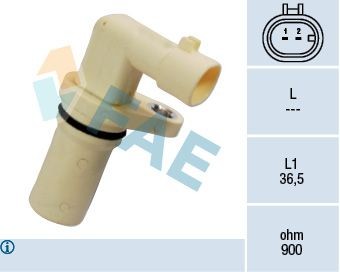 FAE Gerador de impulsos, cambota 79194 79194 Sensor de rotações gestão do motor FIAT MULTIPLA FAE