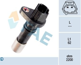 FAE Generatore di impulsi, Albero a gomiti 79224 79224 Sensore giri motore FAE PEUGEOT 807 costo