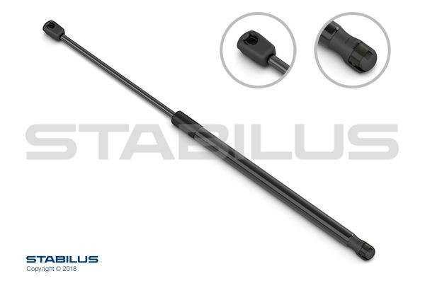 STABILUS Gaasivedru, pagasi- / veoruum 822939 STABILUS LIFT-O-MAT 822939 Kere NISSAN Qashqai III (J12)