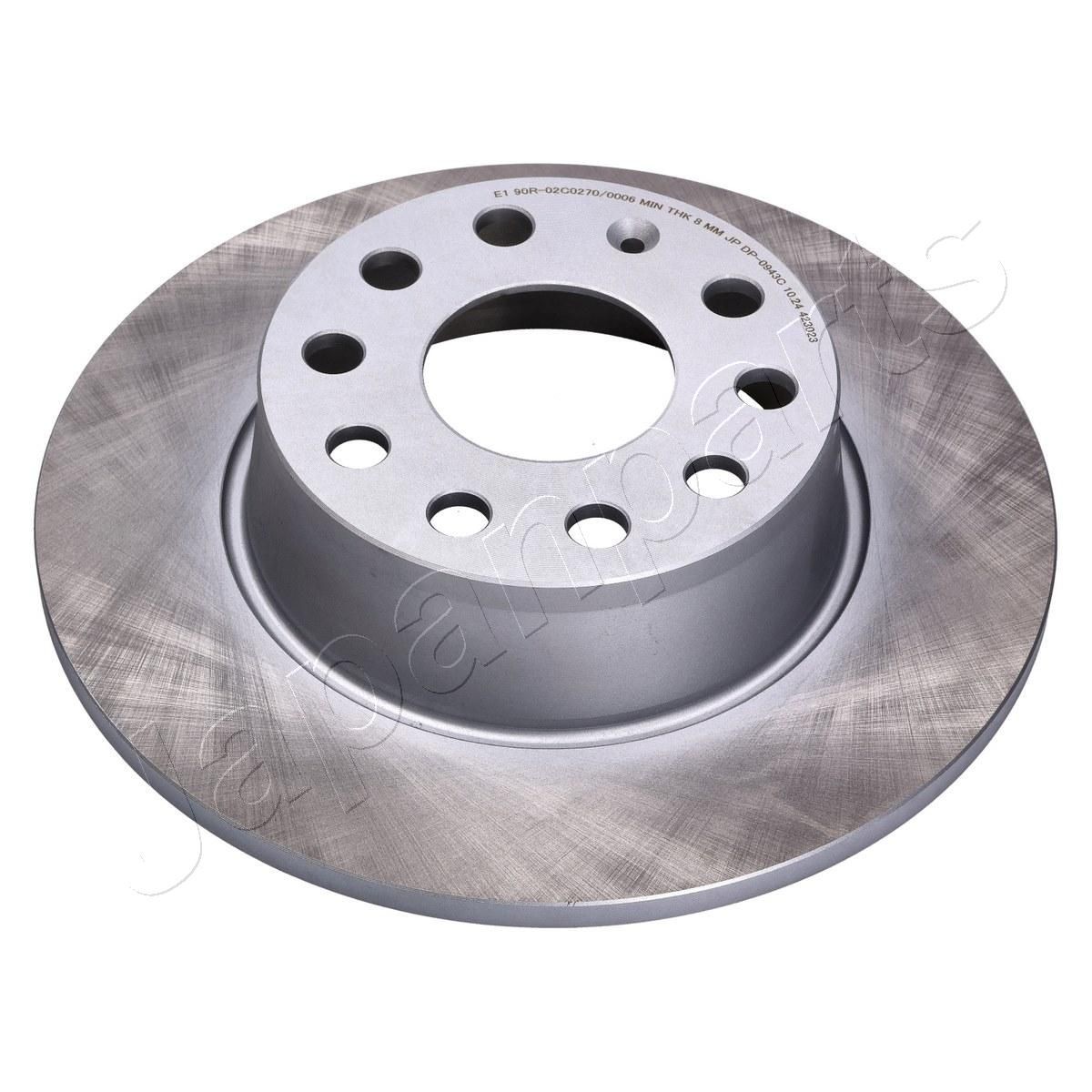 JAPANPARTS Disco freno DP-0943C DP-0943C costo Dischi freno JAPANPARTS Volkswagen CALIFORNIA