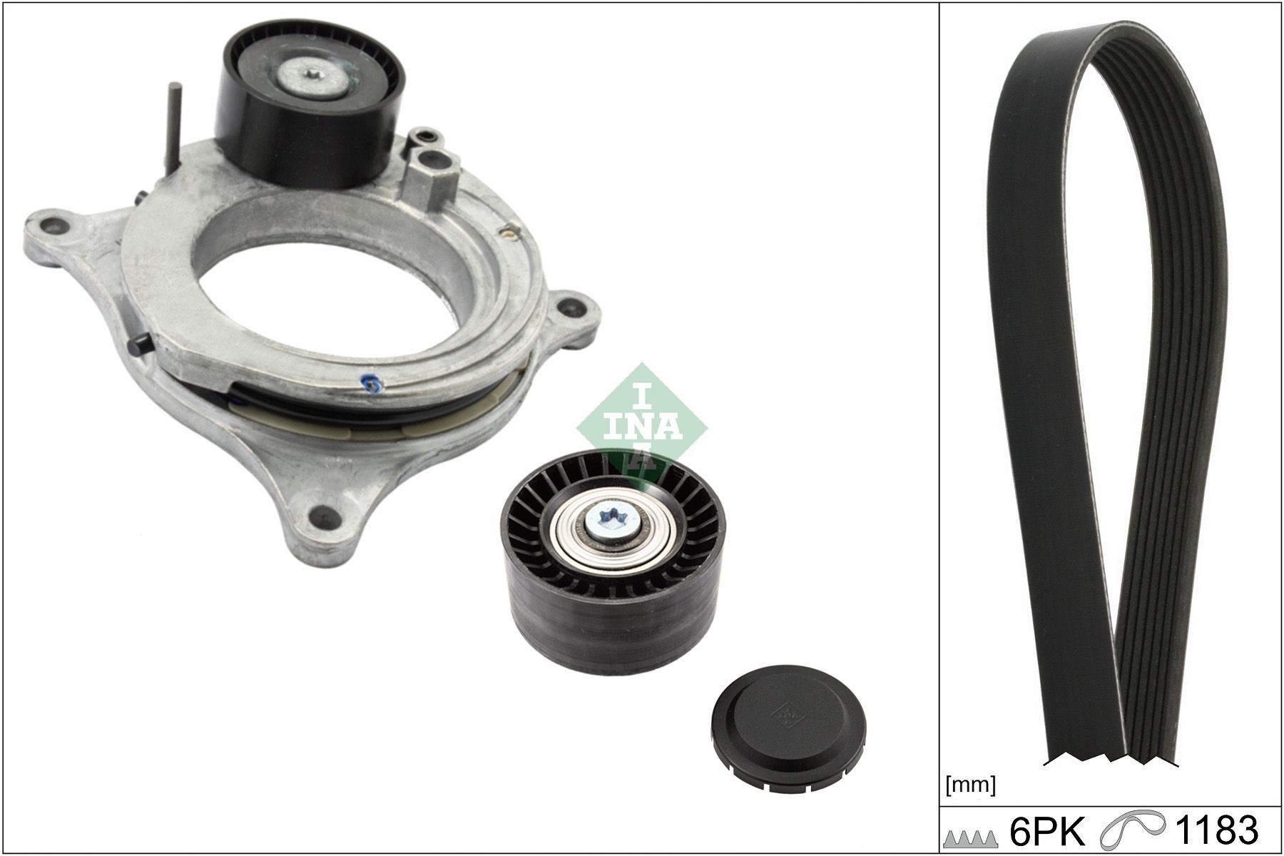 INA Soonrihmakomplekt 529 0595 10 INA 529 0595 10 originaal Soonrihm B3 Touring (G21) hind