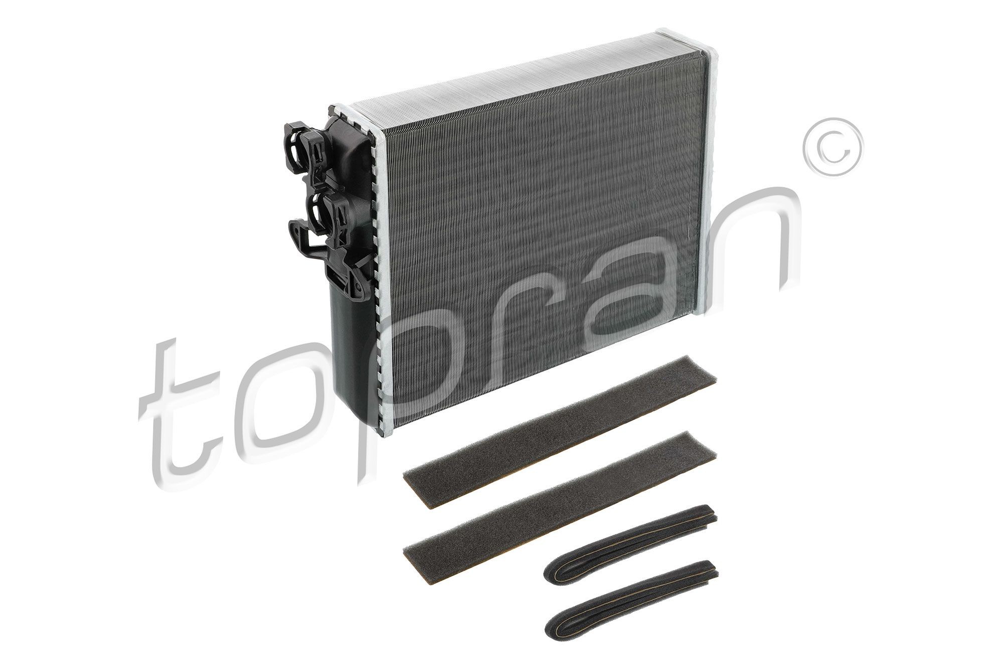 TOPRAN Kachelradiateur, interieurverwarming 601 855 Ford MONDEO Voorverwarmer interieurverwarming TOPRAN 601 855