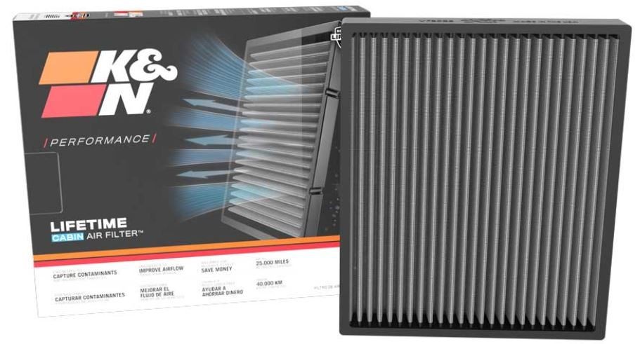 K&N Filters Suodatin, sisäilma VF3025 VF3025 K&N Filters Raitisilmasuodatin VOLVO S40