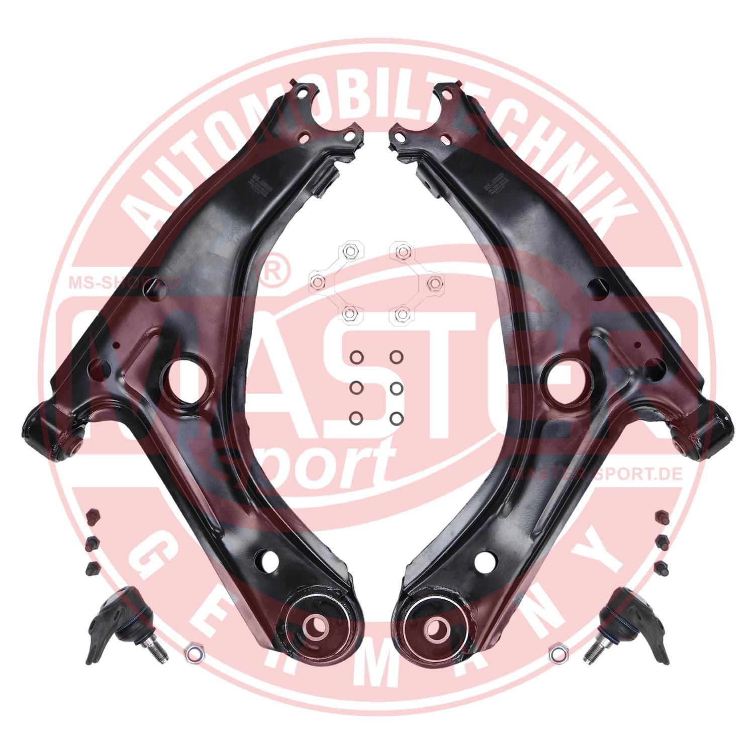 MASTER-SPORT Kit bras de suspension 37123/1-KIT-MS MASTER-SPORT 37123/1-KIT-MS Kit de réparation bras de suspension Golf 3 prix