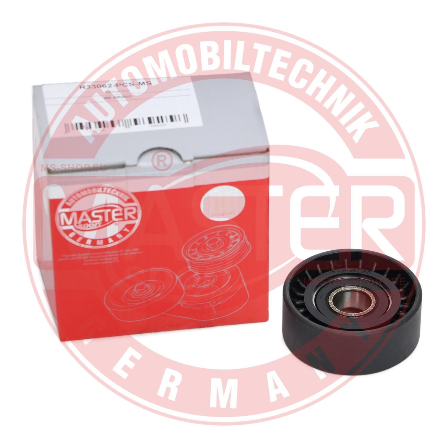 Spännrulle, aggregatrem MASTER-SPORT R33062-PCS-MS MASTER-SPORT R33062-PCS-MS: Spännrulle kamrem Ford FIESTA 2019