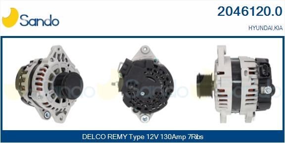 SANDO Alternateur 2046120.0 Ford USA F-150 Alternateur SANDO 2046120.0