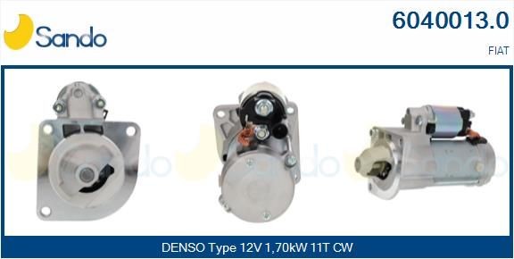 SANDO Démarreur 6040013.0 Starter SANDO MULTIPLA 6040013.0 pas cher