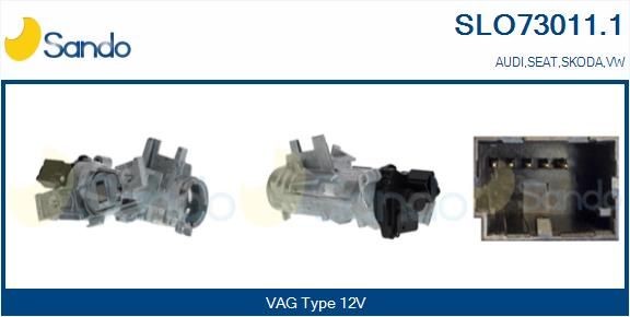 SANDO Κλειδαριά τιμονιού SLO73011.1 Διακόπτες μίζας CHEVROLET SANDO SLO73011.1