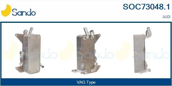 SANDO Oljekylare SOC73048.1 SOC73048.1 Oljekylare SANDO AUDI 80