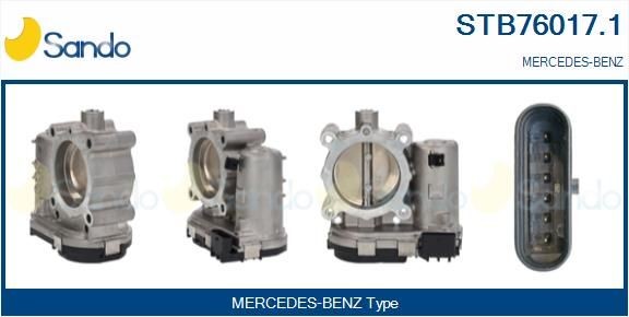 SANDO Boîtier de papillon STB76017.1 STB76017.1 Corps papillon MERCEDES-BENZ Classe B SANDO