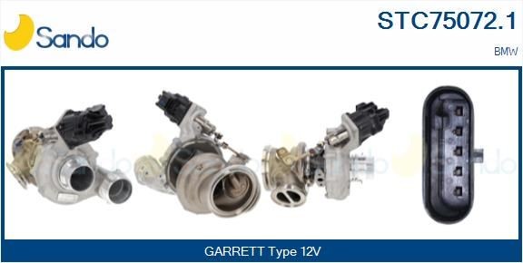 Turbolader SANDO STC75072.1 SANDO STC75072.1: Turboaggregat BMW X6 2021