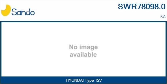 SANDO Kontakt, rudehejs SWR78098.0 Elrudekontakt CHEVROLET SANDO SWR78098.0