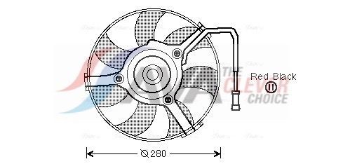 AVA COOLING SYSTEMS Ventola radiatore AI7504 AI7504 Ventola radiatore AVA COOLING SYSTEMS AUDI A8 costo