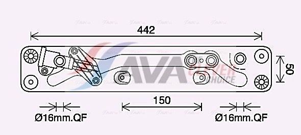 AVA COOLING SYSTEMS Ekspansionsventil, klimaanlæg AL1025 AVA COOLING SYSTEMS AL1025 Jaguar S Type x200 Ac ekspansionsventil pris