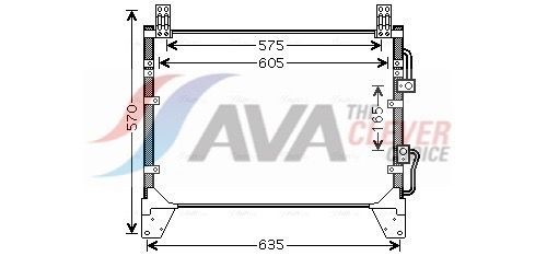 AVA COOLING SYSTEMS Airco verdamper BWV339 AVA COOLING SYSTEMS BWV339 Airco verdamper BMW E39 Touring prijs