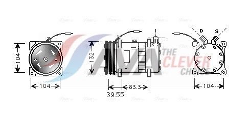 AVA COOLING SYSTEMS Výparník klimatizácie JEV031 AVA COOLING SYSTEMS JEV031 Výparník klimatizácie Jeep Grand Cherokee WJ cena