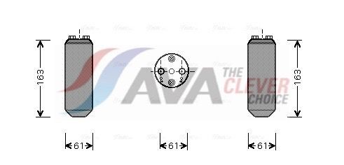 AVA COOLING SYSTEMS Klimatrockner MZD150 MZD150 AVA COOLING SYSTEMS MAZDA Klimatrockner
