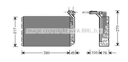 AVA COOLING SYSTEMS Airco verdamper PEV010 PEV010 Airco verdamper AVA COOLING SYSTEMS FIAT DUCATO