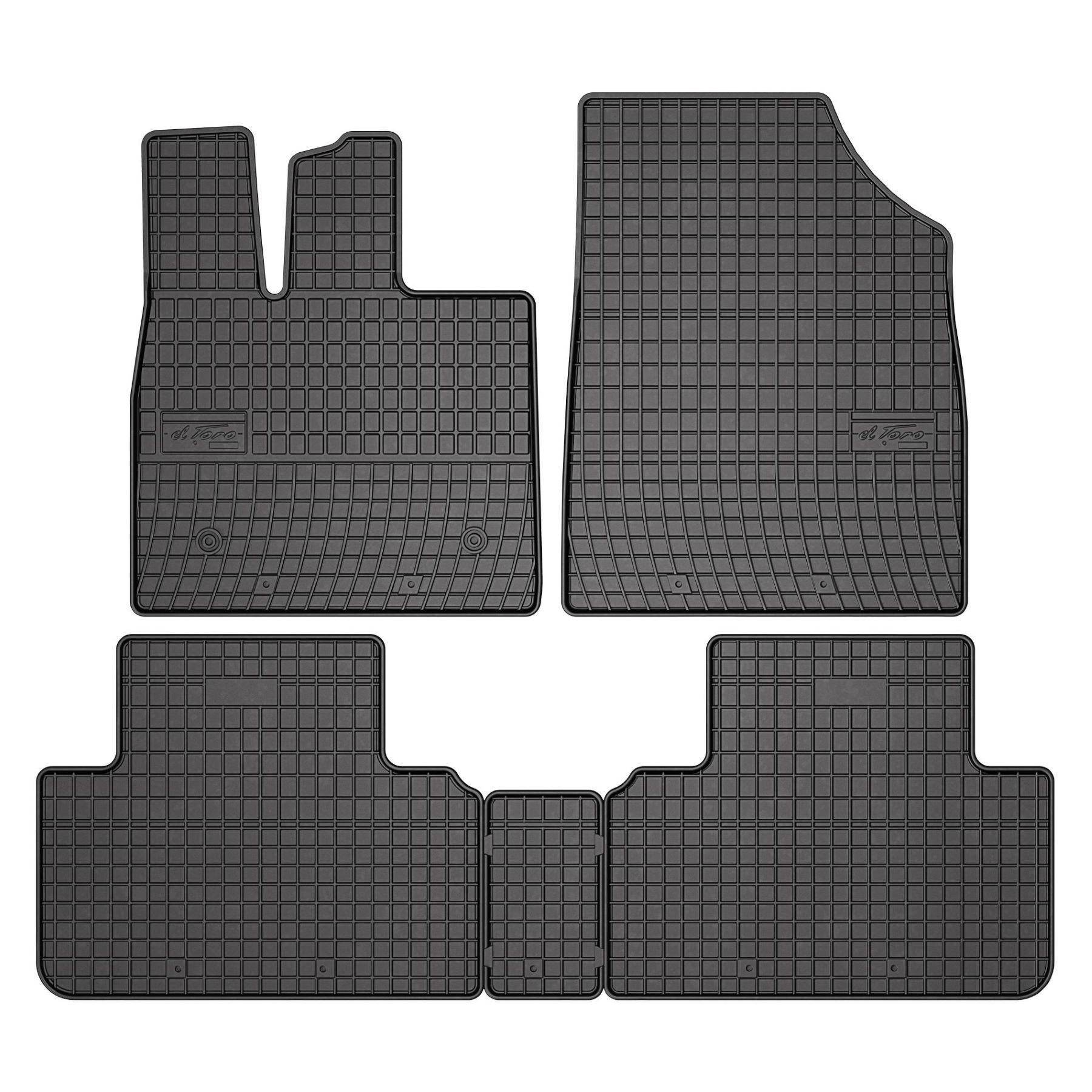 FROGUM Autofußmatten Gummi, Menge: 5, schwarz FROGUM ET432215 Autofußmatten Gummi, Menge: 5, schwarz BYD SEAL original Zubehör