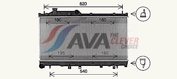 AVA COOLING SYSTEMS Αφυγραντήρας, σύστ. κλιματισμού RTD254 RTD254 AVA COOLING SYSTEMS Afigrantiras Renault φθηνά