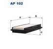 FILTRON | Filtro de ar AP102 para HONDA Accord V Sedan (CC, CD) baratas online