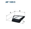 FILTRON | Filtro de ar AP105/3 para HONDA CR-V IV (RE) baratas online