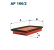 FILTRON | Filtro de ar AP106/2 para HONDA Logo (GA3) baratas online