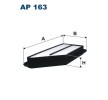 FILTRON | Filtro de ar AP163 para HONDA Prelude V (BB) baratas online