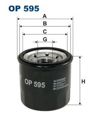 SAKURA Oliefilter S1703660 Oliefilter CITROËN SAKURA S1703660